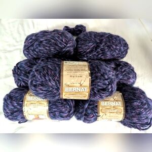 Bernat  Solo Yarn 7x 80 g Skiens Purple Plum Verigated